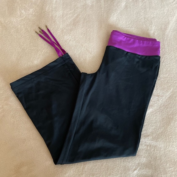 Champion Pants - Champion Active Crop Tie Hem Leggings - Size S